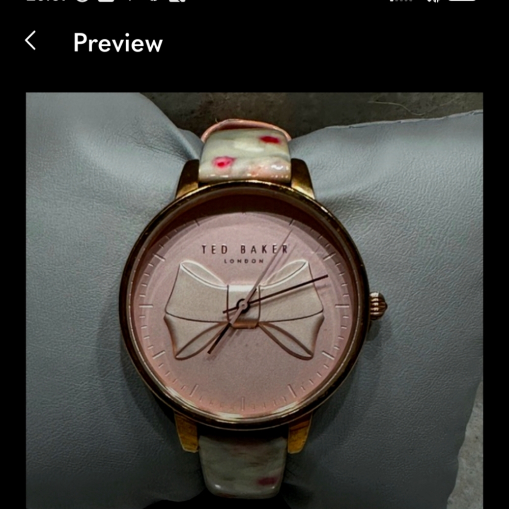 Ted Baker Rose Gold Watch